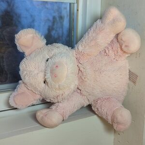 Cozy Pig plush pink 8" lavender flax cuddly stuffy stuffed animal sleep …